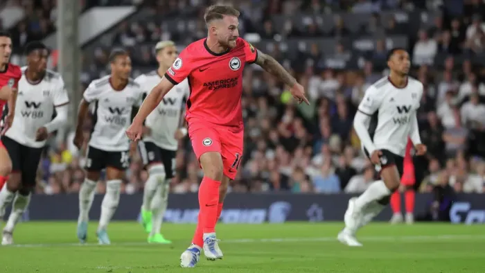 Framed Print : Premier League Showdown: Fulham vs. Brighton & Hove Albion - Craven Cottage, 30th August 2022 Framed Print : Premier League Showdown: Fulham vs. Brighton & Hove Albion - Craven Cottage, 30th August 2022