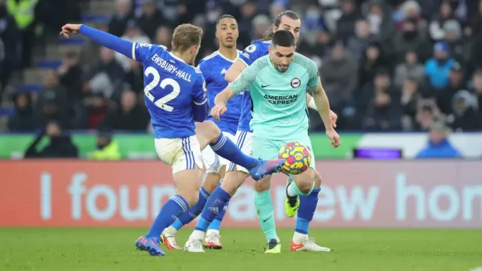 Framed Print : Premier League Showdown: Leicester City vs. Brighton & Hove Albion at King Power Stadium (23Jan22) Framed Print : Premier League Showdown: Leicester City vs. Brighton & Hove Albion at King Power Stadium (23Jan22)