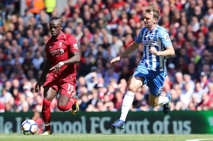Framed Print : Premier League Showdown: Liverpool vs. Brighton & Hove Albion at Anfield (13MAY18) Framed Print : Premier League Showdown: Liverpool vs. Brighton & Hove Albion at Anfield (13MAY18)