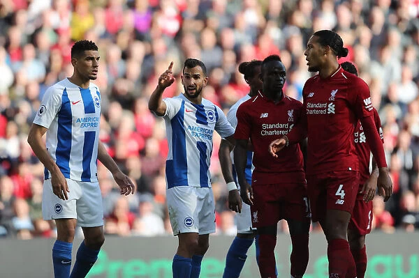 Premier League Showdown: Liverpool vs. Brighton and Hove Albion at Anfield (25AUG18)