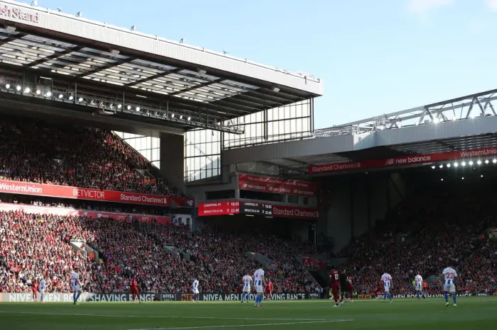 Framed Print : Premier League Showdown: Liverpool vs. Brighton and Hove Albion at Anfield (25AUG18) Framed Print : Premier League Showdown: Liverpool vs. Brighton and Hove Albion at Anfield (25AUG18)