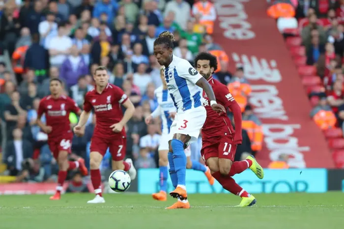 Framed Print : Premier League Showdown: Liverpool vs. Brighton and Hove Albion at Anfield (25AUG18) Framed Print : Premier League Showdown: Liverpool vs. Brighton and Hove Albion at Anfield (25AUG18)