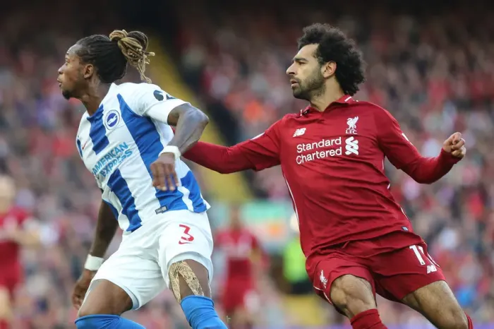 Framed Print : Premier League Showdown: Liverpool vs. Brighton and Hove Albion at Anfield (25AUG18)