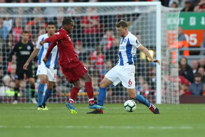 Framed Print : Premier League Showdown: Liverpool vs. Brighton and Hove Albion at Anfield (25AUG18) Framed Print : Premier League Showdown: Liverpool vs. Brighton and Hove Albion at Anfield (25AUG18)