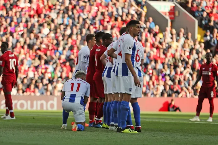 Framed Print : Premier League Showdown: Liverpool vs. Brighton and Hove Albion at Anfield (25AUG18) Framed Print : Premier League Showdown: Liverpool vs. Brighton and Hove Albion at Anfield (25AUG18)