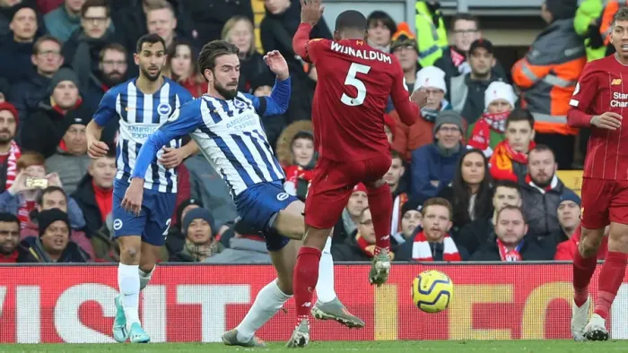 Framed Print : Premier League Showdown: Liverpool vs. Brighton & Hove Albion at Anfield (30NOV19) Framed Print : Premier League Showdown: Liverpool vs. Brighton & Hove Albion at Anfield (30NOV19)