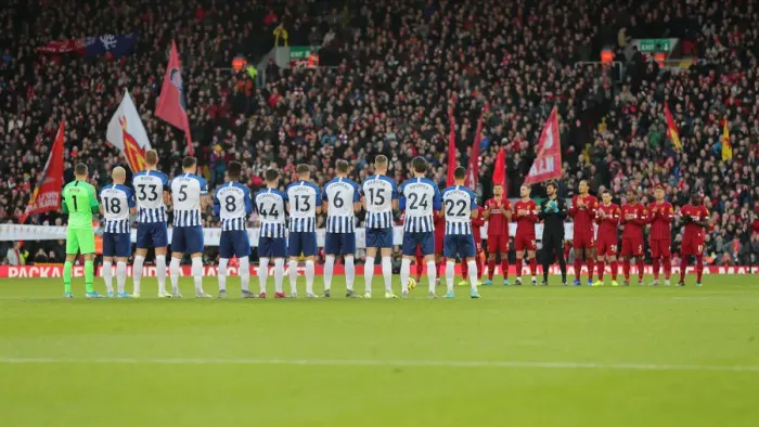 Framed Print : Premier League Showdown: Liverpool vs. Brighton and Hove Albion at Anfield (30NOV19)