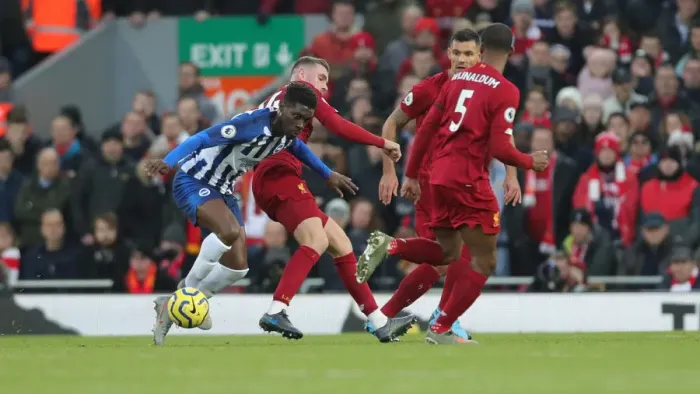 Framed Print : Premier League Showdown: Liverpool vs. Brighton & Hove Albion at Anfield (30NOV19) Framed Print : Premier League Showdown: Liverpool vs. Brighton & Hove Albion at Anfield (30NOV19)