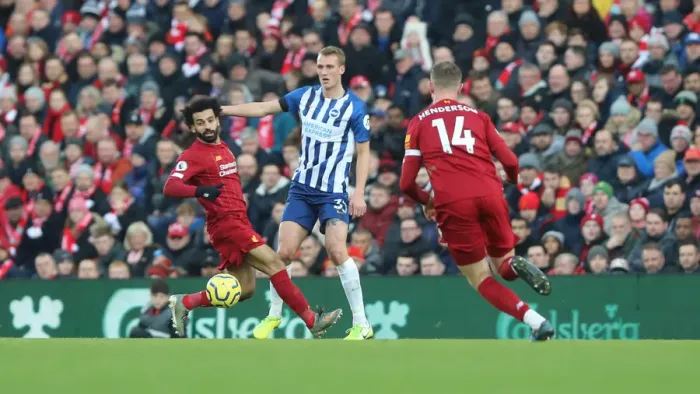 Framed Print : Premier League Showdown: Liverpool vs. Brighton & Hove Albion at Anfield (30NOV19) Framed Print : Premier League Showdown: Liverpool vs. Brighton & Hove Albion at Anfield (30NOV19)