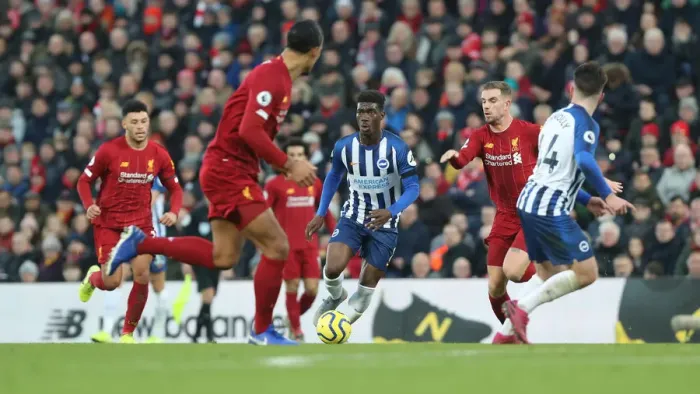 Framed Print : Premier League Showdown: Liverpool vs. Brighton and Hove Albion at Anfield (30NOV19) Framed Print : Premier League Showdown: Liverpool vs. Brighton and Hove Albion at Anfield (30NOV19)