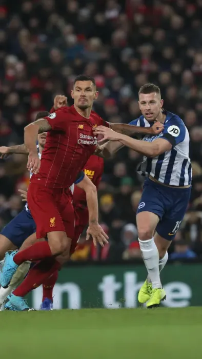 Framed Print : Premier League Showdown: Liverpool vs. Brighton and Hove Albion at Anfield (30NOV19)