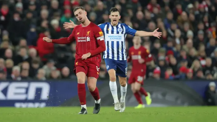 Framed Print : Premier League Showdown: Liverpool vs. Brighton and Hove Albion at Anfield (30NOV19) Framed Print : Premier League Showdown: Liverpool vs. Brighton and Hove Albion at Anfield (30NOV19)