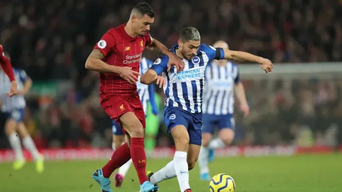 Framed Print : Premier League Showdown: Liverpool vs. Brighton & Hove Albion at Anfield (30NOV19) Framed Print : Premier League Showdown: Liverpool vs. Brighton & Hove Albion at Anfield (30NOV19)