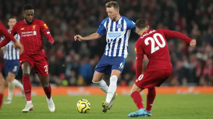 Framed Print : Premier League Showdown: Liverpool vs. Brighton & Hove Albion at Anfield (30NOV19) Framed Print : Premier League Showdown: Liverpool vs. Brighton & Hove Albion at Anfield (30NOV19)