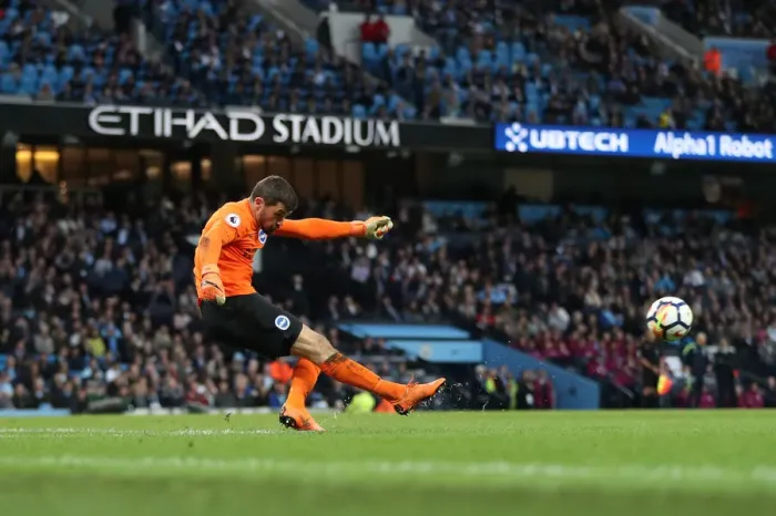 Framed Print : Premier League Showdown: Manchester City vs. Brighton and Hove Albion (09MAY18) Framed Print : Premier League Showdown: Manchester City vs. Brighton and Hove Albion (09MAY18)