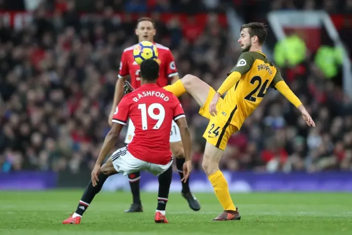 Framed Print : Premier League Showdown: Manchester United vs. Brighton and Hove Albion at Old Trafford (25NOV17) Framed Print : Premier League Showdown: Manchester United vs. Brighton and Hove Albion at Old Trafford (25NOV17)