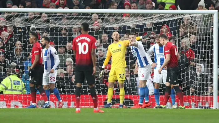 Framed Print : Premier League Showdown: Manchester United vs. Brighton and Hove Albion (19Jan19) Framed Print : Premier League Showdown: Manchester United vs. Brighton and Hove Albion (19Jan19)