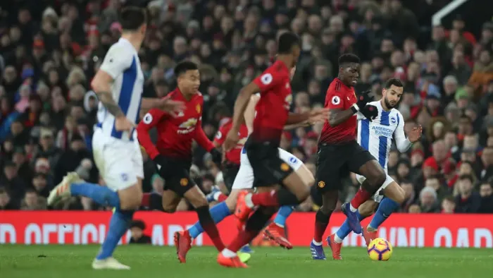 Framed Print : Premier League Showdown: Manchester United vs. Brighton and Hove Albion (19Jan19) Framed Print : Premier League Showdown: Manchester United vs. Brighton and Hove Albion (19Jan19)