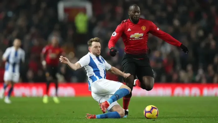 Framed Print : Premier League Showdown: Manchester United vs. Brighton and Hove Albion (19Jan19)