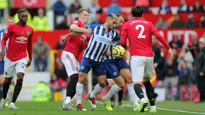 Framed Print : Premier League Showdown: Manchester United vs. Brighton and Hove Albion (10NOV19) Framed Print : Premier League Showdown: Manchester United vs. Brighton and Hove Albion (10NOV19)