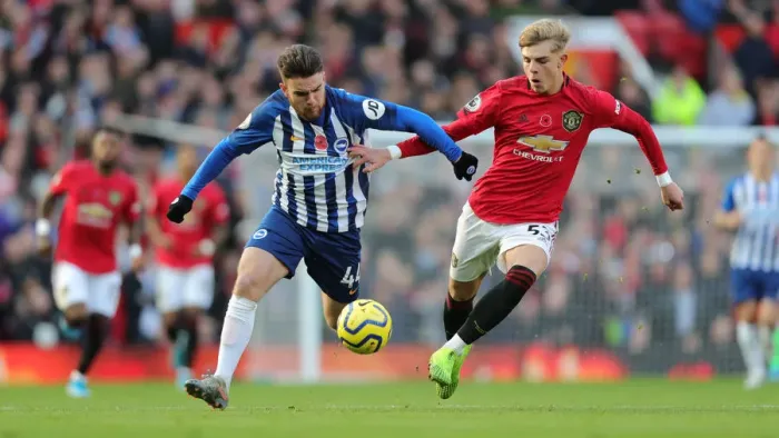 Framed Print : Premier League Showdown: Manchester United vs. Brighton and Hove Albion at Old Trafford (10NOV19) Framed Print : Premier League Showdown: Manchester United vs. Brighton and Hove Albion at Old Trafford (10NOV19)