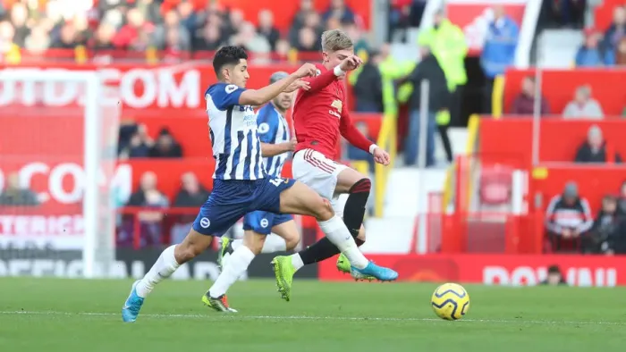 Framed Print : Premier League Showdown: Manchester United vs. Brighton and Hove Albion (10NOV19) Framed Print : Premier League Showdown: Manchester United vs. Brighton and Hove Albion (10NOV19)