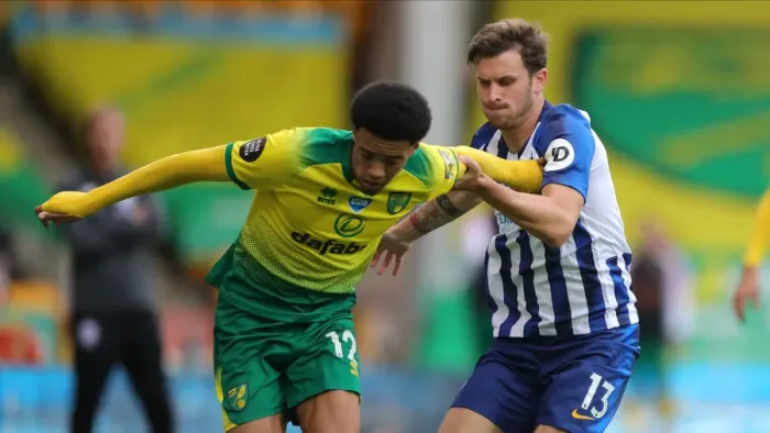 Framed Print : Premier League Showdown: Norwich City vs. Brighton & Hove Albion at Carrow Road (04JUL20) Framed Print : Premier League Showdown: Norwich City vs. Brighton & Hove Albion at Carrow Road (04JUL20)