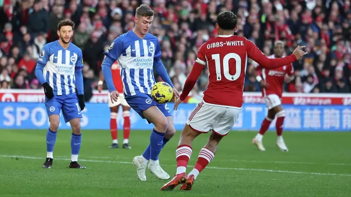 Framed Print : Premier League Showdown: Nottingham Forest vs. Brighton & Hove Albion (25NOV23) Framed Print : Premier League Showdown: Nottingham Forest vs. Brighton & Hove Albion (25NOV23)