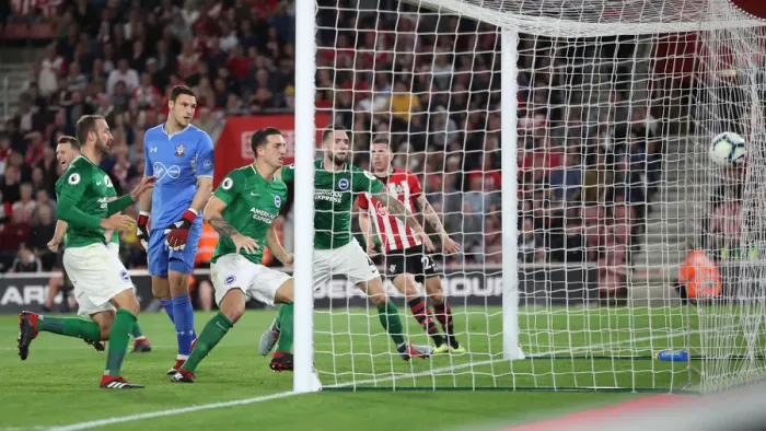 Framed Print : Premier League Showdown: Southampton vs. Brighton & Hove Albion at St. Mary's Stadium (17SEP18) Framed Print : Premier League Showdown: Southampton vs. Brighton & Hove Albion at St. Mary's Stadium (17SEP18)
