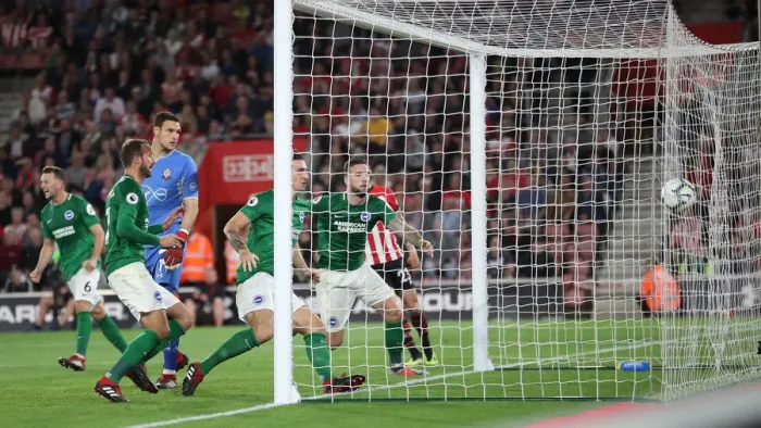 Framed Print : Premier League Showdown: Southampton vs. Brighton & Hove Albion at St. Mary's Stadium (17SEP18) Framed Print : Premier League Showdown: Southampton vs. Brighton & Hove Albion at St. Mary's Stadium (17SEP18)
