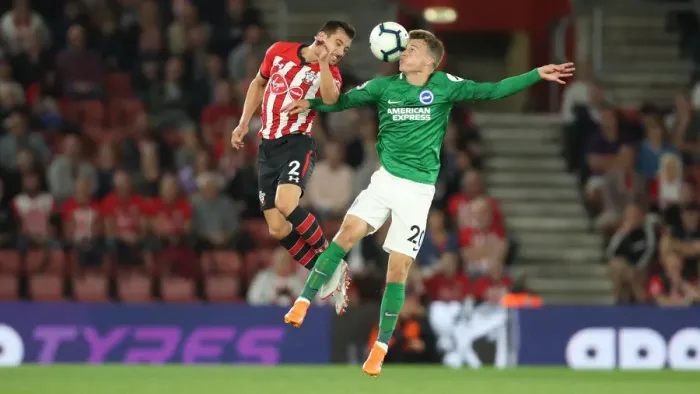 Framed Print : Premier League Showdown: Southampton vs. Brighton & Hove Albion at St. Mary's Stadium (17SEP18) Framed Print : Premier League Showdown: Southampton vs. Brighton & Hove Albion at St. Mary's Stadium (17SEP18)