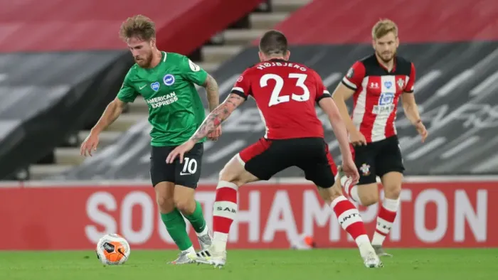 Framed Print : Premier League Showdown: Southampton vs. Brighton and Hove Albion at St. Mary's Stadium (16JUL20) Framed Print : Premier League Showdown: Southampton vs. Brighton and Hove Albion at St. Mary's Stadium (16JUL20)