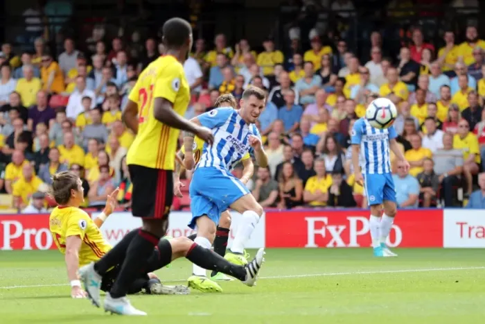 Framed Print : Premier League Showdown: Watford vs. Brighton & Hove Albion (26AUG17) Framed Print : Premier League Showdown: Watford vs. Brighton & Hove Albion (26AUG17)