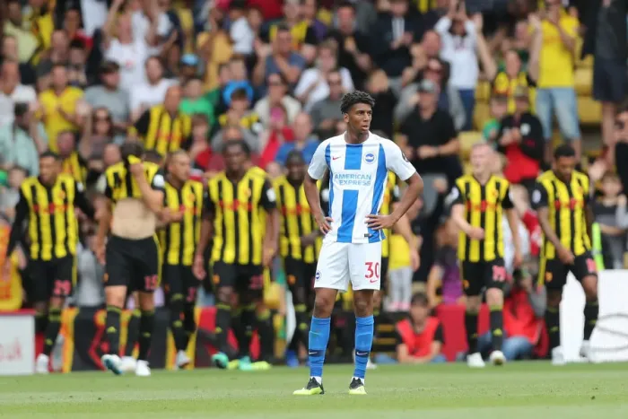 Framed Print : Premier League Showdown: Watford vs. Brighton and Hove Albion at Vicarage Road (11AUG18) Framed Print : Premier League Showdown: Watford vs. Brighton and Hove Albion at Vicarage Road (11AUG18)