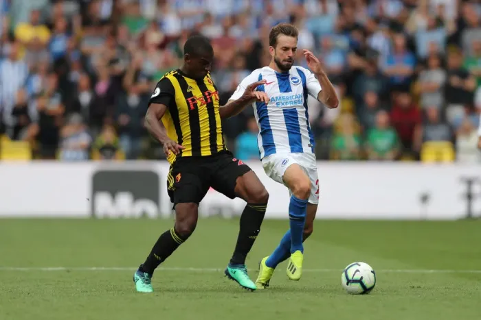 Framed Print : Premier League Showdown: Watford vs. Brighton and Hove Albion at Vicarage Road (11AUG18) Framed Print : Premier League Showdown: Watford vs. Brighton and Hove Albion at Vicarage Road (11AUG18)