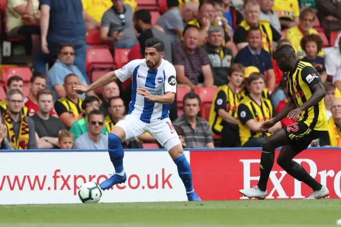 Framed Print : Premier League Showdown: Watford vs. Brighton and Hove Albion at Vicarage Road (11AUG18) Framed Print : Premier League Showdown: Watford vs. Brighton and Hove Albion at Vicarage Road (11AUG18)