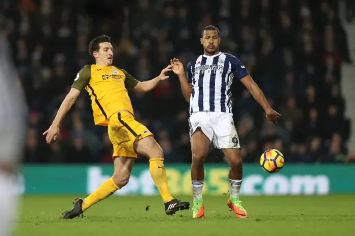 Framed Print : Premier League Showdown: West Bromwich Albion vs. Brighton and Hove Albion at The Hawthorns on 13th January 2018 Framed Print : Premier League Showdown: West Bromwich Albion vs. Brighton and Hove Albion at The Hawthorns on 13th January 2018