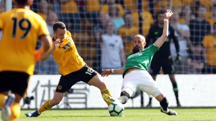 Framed Print : Premier League Showdown: Wolverhampton Wanderers vs. Brighton and Hove Albion at Stamford Bridge (20APR19) Framed Print : Premier League Showdown: Wolverhampton Wanderers vs. Brighton and Hove Albion at Stamford Bridge (20APR19)