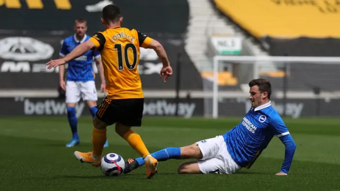 Framed Print : Premier League Showdown: Wolverhampton Wanderers vs. Brighton and Hove Albion at Molineux Stadium (May 9, 2021)