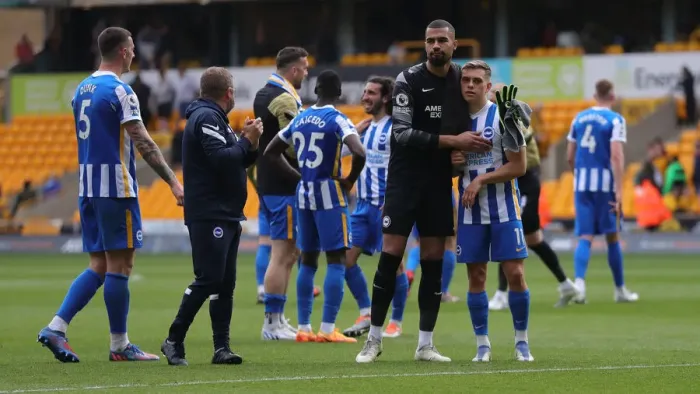 Framed Print : Premier League Showdown: Wolverhampton Wanderers vs Brighton and Hove Albion (30APR22) Framed Print : Premier League Showdown: Wolverhampton Wanderers vs Brighton and Hove Albion (30APR22)