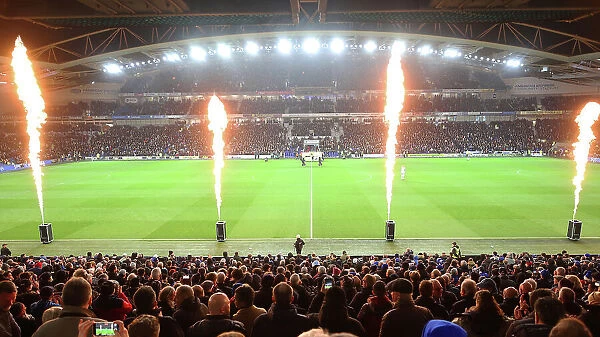 Pyrotechnics Spectacle: Brighton and Hove Albion vs. Crystal Palace, Premier League 2022 / 23