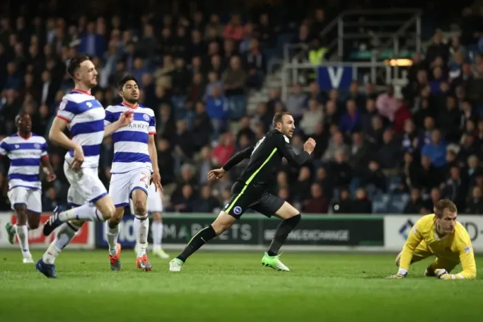 Framed Print : QPR vs Brighton and Hove Albion: Intense Championship Clash at Loftus Road Stadium (07APR17) Framed Print : QPR vs Brighton and Hove Albion: Intense Championship Clash at Loftus Road Stadium (07APR17)