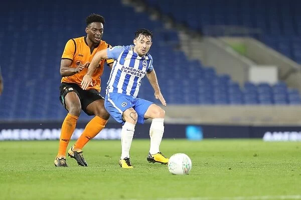 Richie Towell Scores for Brighton and Hove Albion against Barnet in EFL Cup (22AUG17)