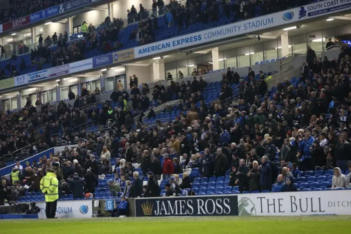 Framed Print : The Roaring Albion Fan: Brighton and Hove vs. Wigan Athletic, American Express Community Stadium, 2014 Framed Print : The Roaring Albion Fan: Brighton and Hove vs. Wigan Athletic, American Express Community Stadium, 2014