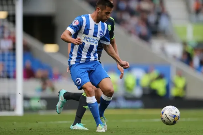 Framed Print : Sam Baldock in Action: Brighton and Hove Albion vs. Middlesbrough, October 18, 2014 Framed Print : Sam Baldock in Action: Brighton and Hove Albion vs. Middlesbrough, October 18, 2014