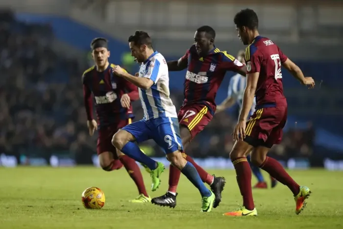 Framed Print : Sam Baldock Scores: Brighton & Hove Albion Edge Past Ipswich Town in Championship Clash (14 Feb 2017) Framed Print : Sam Baldock Scores: Brighton & Hove Albion Edge Past Ipswich Town in Championship Clash (14 Feb 2017)
