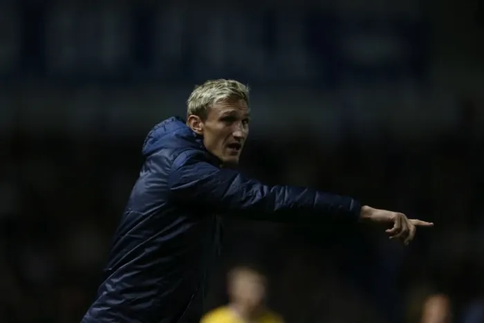 Framed Print : Sami Hyypia Leads Brighton and Hove Albion Against Wigan Athletic in Championship Clash (4 Nov 2014) Framed Print : Sami Hyypia Leads Brighton and Hove Albion Against Wigan Athletic in Championship Clash (4 Nov 2014)
