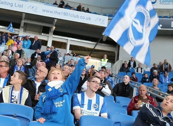 Sea of Colors: Brighton and Hove Albion Fans in Full Force (14APR15)