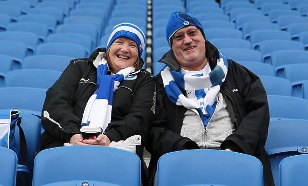 Sea of Passion: Brighton and Hove Albion vs. Nottingham Forest Fans (7th February 2015)