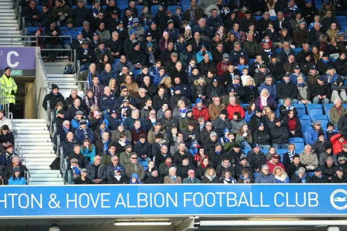 Framed Print : Sea of Passion: Brighton and Hove Albion vs. Birmingham City (21FEB15) Framed Print : Sea of Passion: Brighton and Hove Albion vs. Birmingham City (21FEB15)